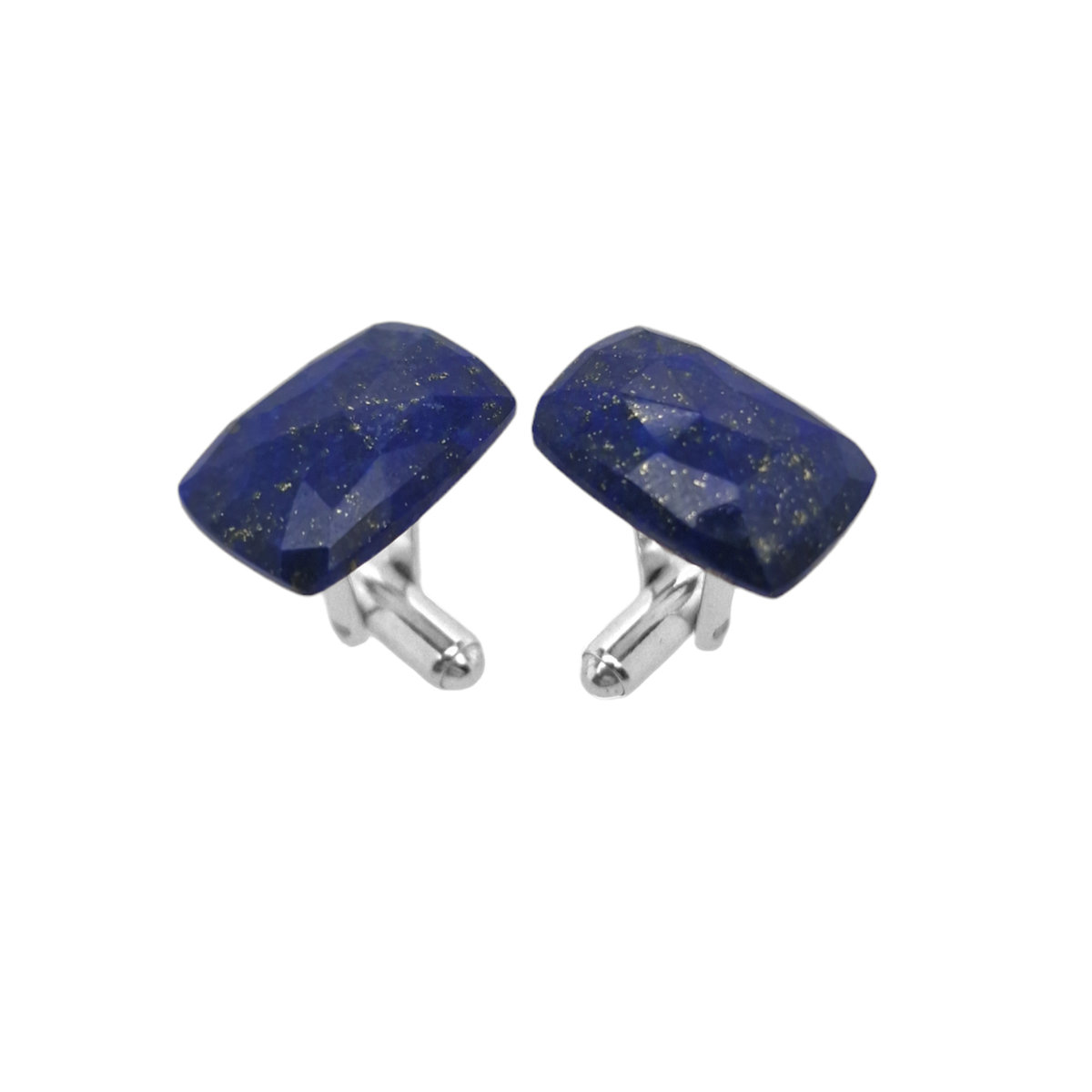Spinki do mankietów Lapis Lazuli (S1171) Srebro [925]