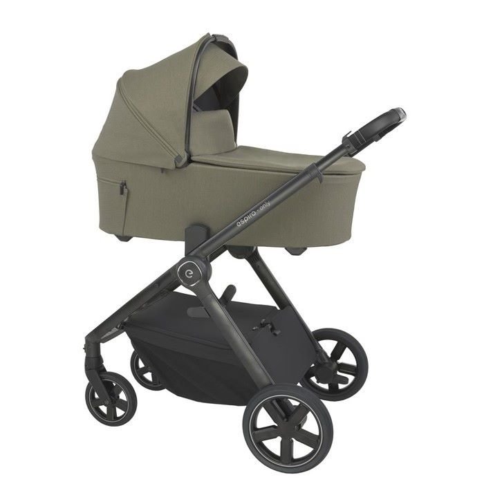 Espiro Only - uniwersalny wózek głęboko-spacerowy z torbą 304 Stylish Khaki