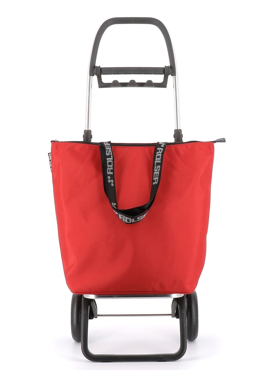 Wózek na zakupy składany 2-kołowy Rolser Mini Bag Plus MF - red