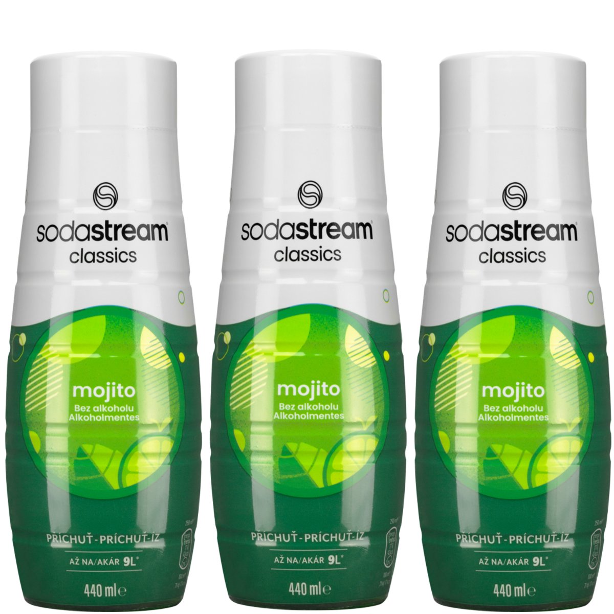 3x Syrop do SodaStream Mojito 440ml
