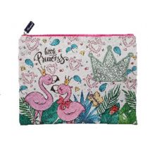 Saszetka na zamek Flamingi