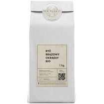 The Planet Ryż brązowy okrągły 1 kg Bio