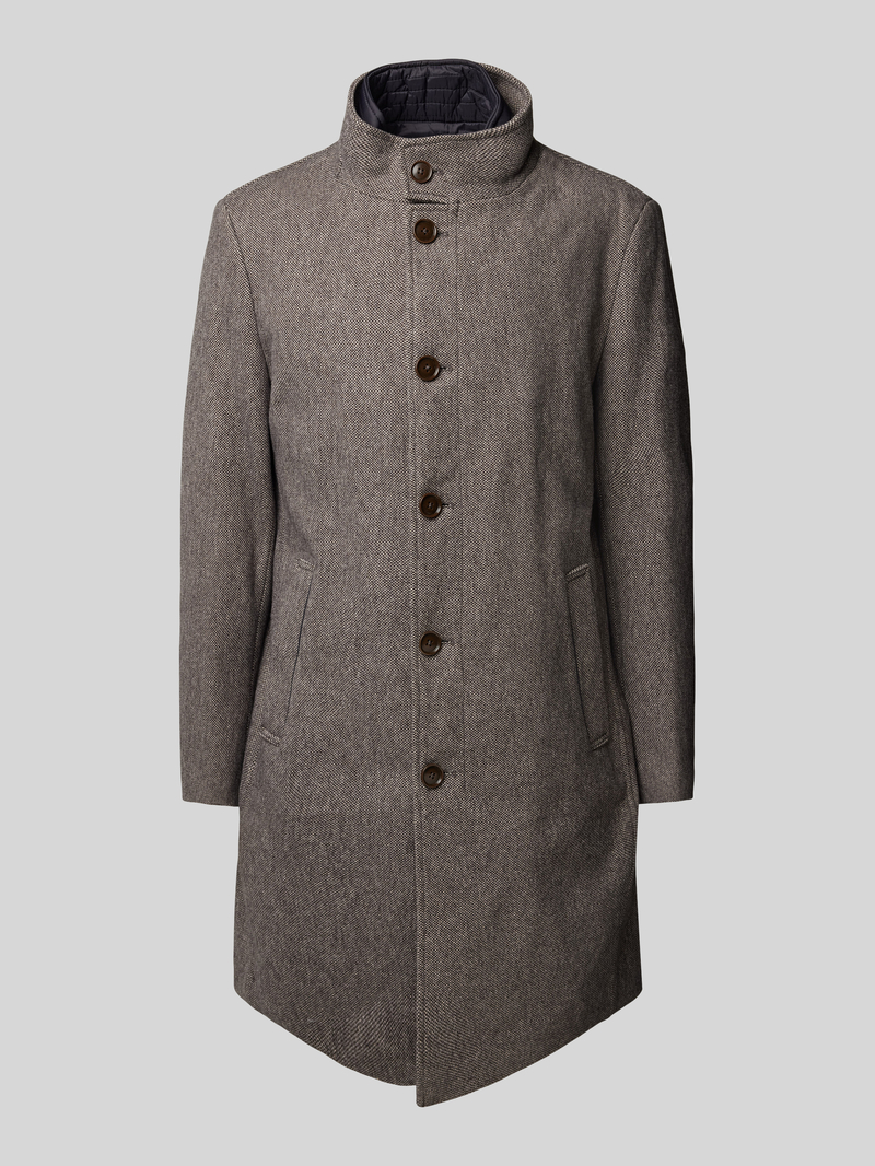 Płaszcz ze stójką