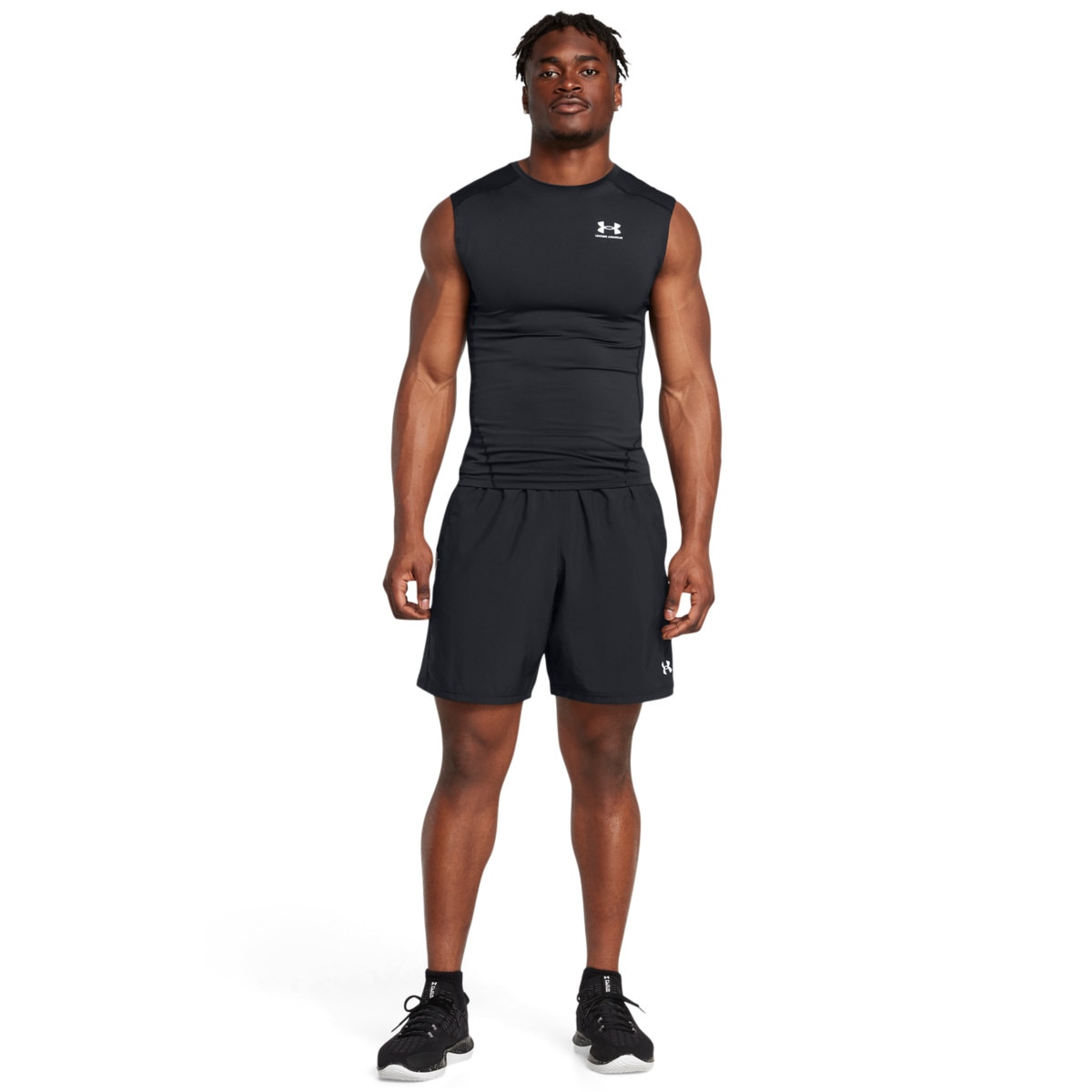 Męskie spodenki treningowe Under Armour UA Tech Utility Shorts - czarne - UNDER ARMOUR