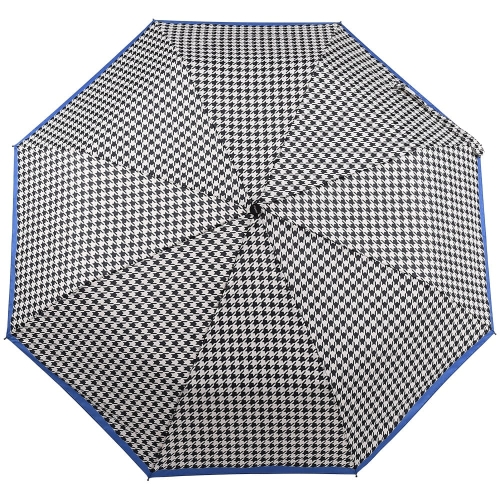 Parasol damski Doppler Fiber Element półautomatyczny składany wzór pepitka