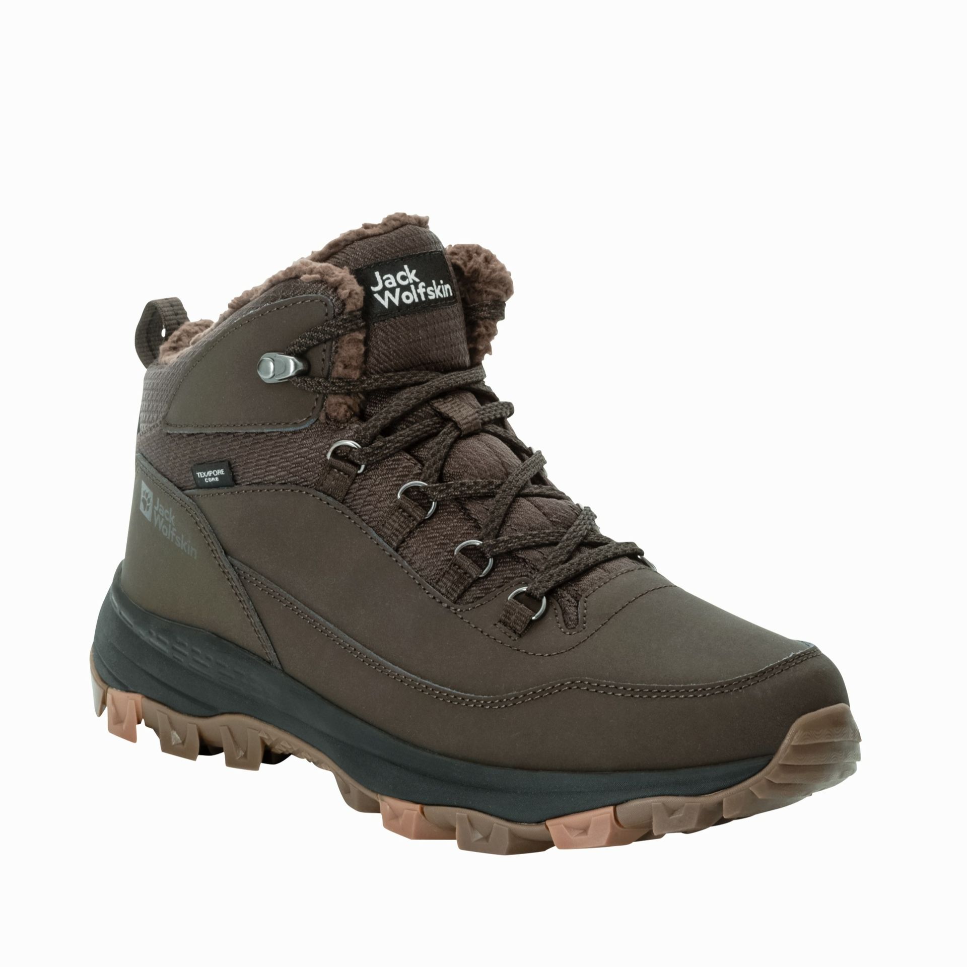 Męskie buty zimowe Jack Wolfskin EVERQUEST TEXAPORE MID M cold coffee - 40