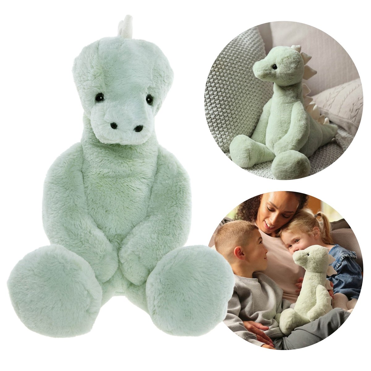 Charlie Bears Maskotka, stegozaur Stevie, z serii Bear&Me, wyjątkowa przytulanka dla dzieci