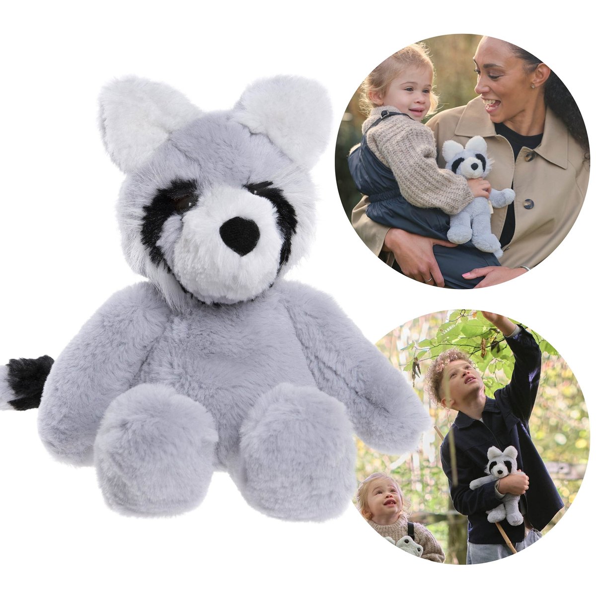 Charlie Bears Maskotka, szop Riley, z serii Bear&Me, wyjątkowa przytulanka dla dzieci
