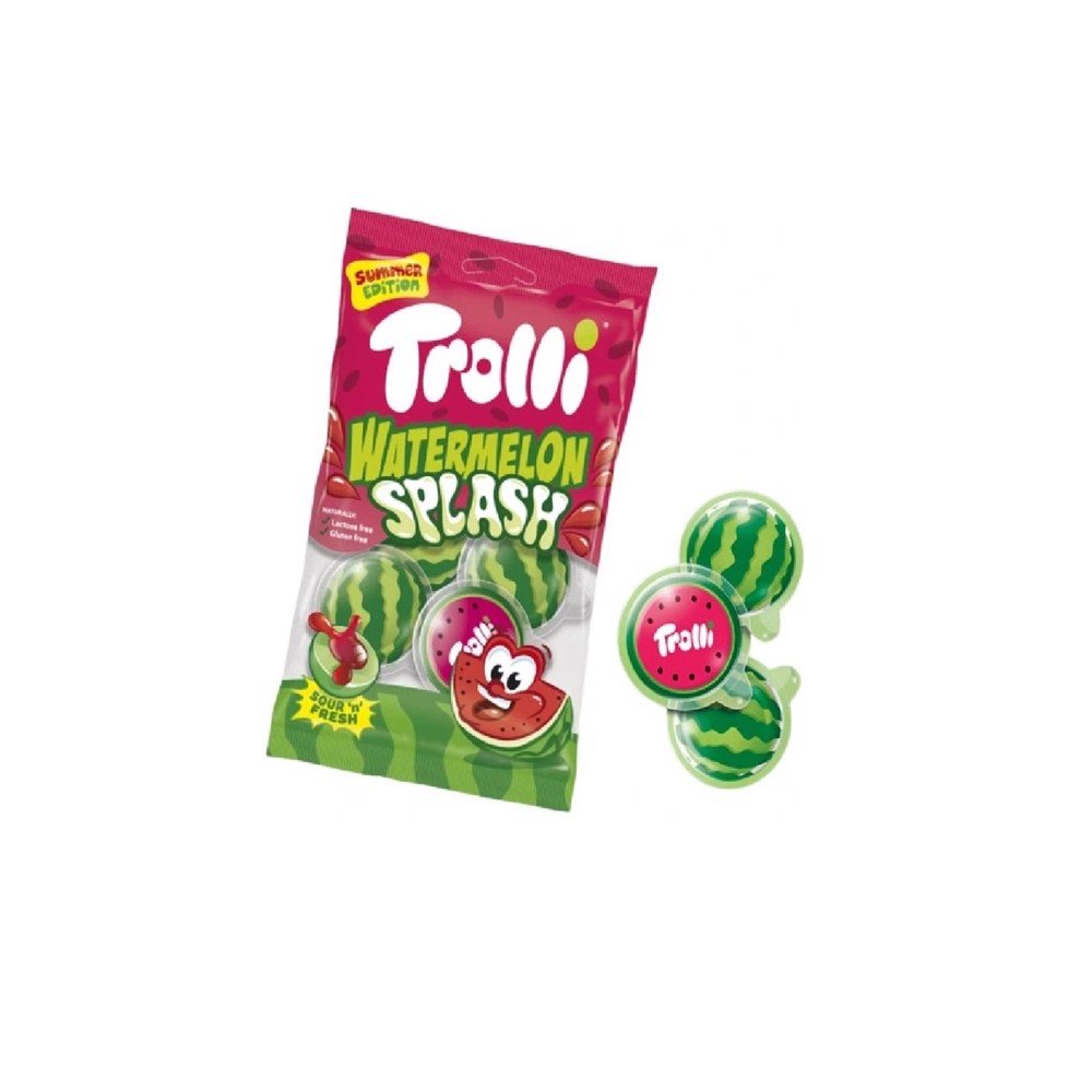 SŁODKA  TROLLI ŻELKOWE ARBUZY     75G
