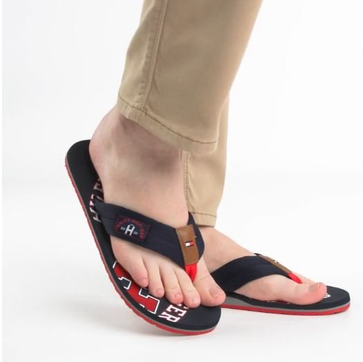 Tommy Hilfiger klapki męskie, japonki ESSENTIAL TH BEACH SANDAL rozmiar 40