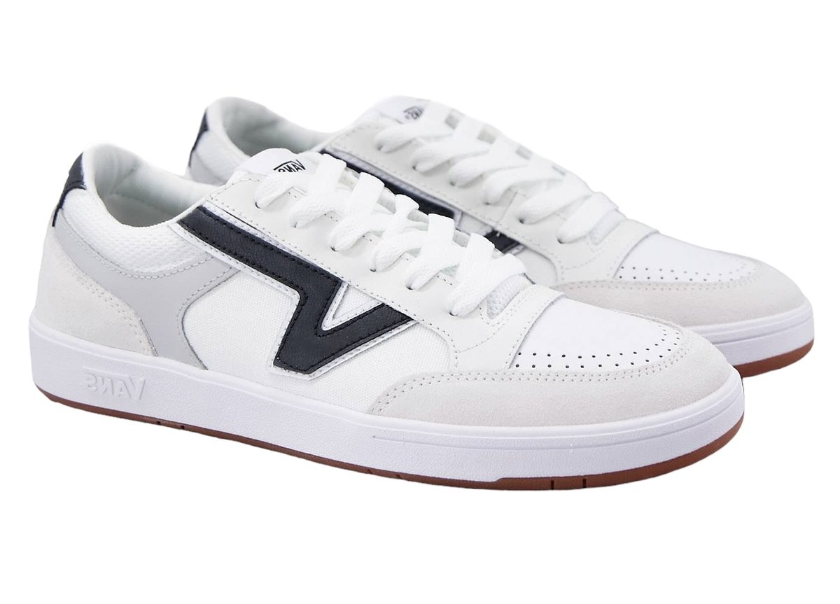 Buty dziecięce  sneakersy trampki skórzane VANS LOWLAND CC rozmiar 34,5
