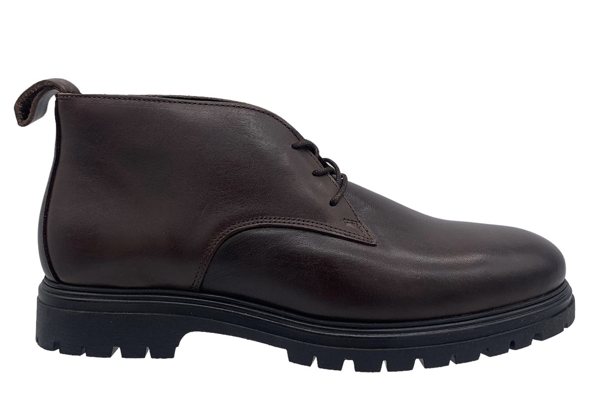 Buty męskie trzewiki eleganckies kórzane  BIANCO rozmiar 45