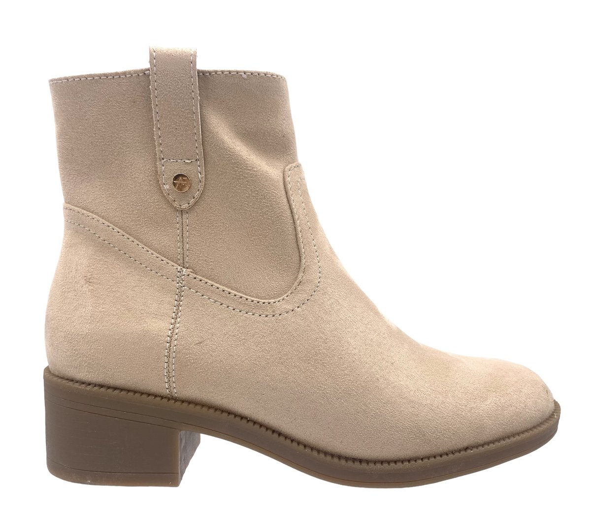 Buty damskie botki eleganckie ANNA FIELD rozmiar 36 beżowe lekkie