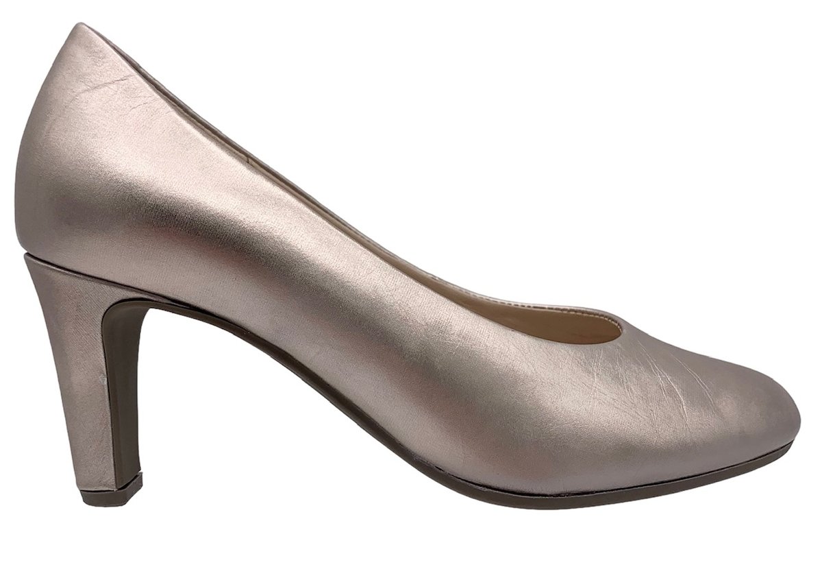 Buty damskie czółenka eleganckie  GABOR rozmiar 35 1/2 perłowe 31.410.63