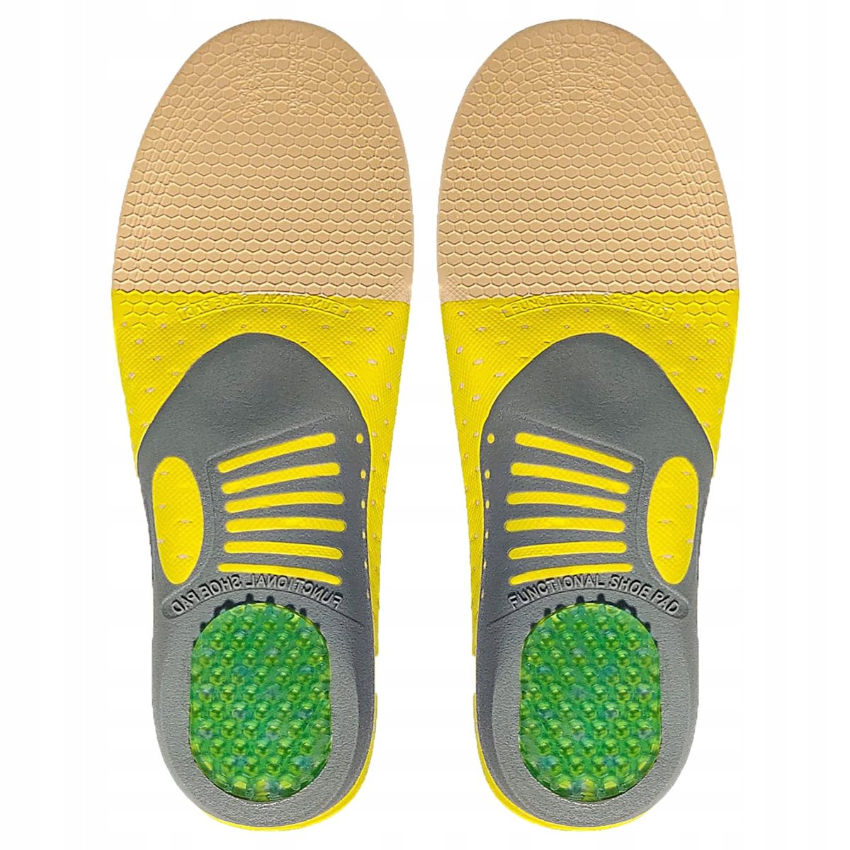 Żelowe Wkładki na Koślawość Płaskostopie Korekcyjne Ortopedyczne do Butów