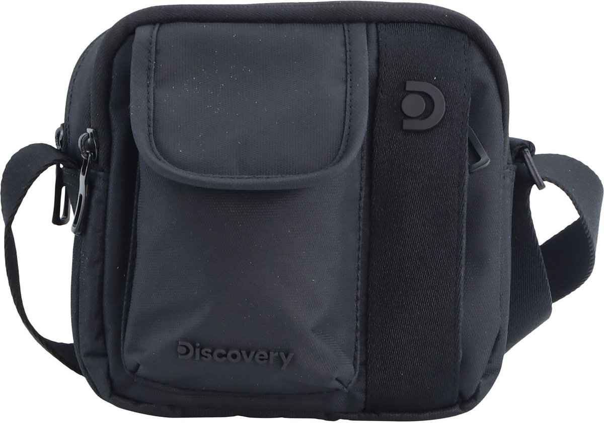 Mała torba na ramię Discovery DOWNTOWN 913 2L Czarna