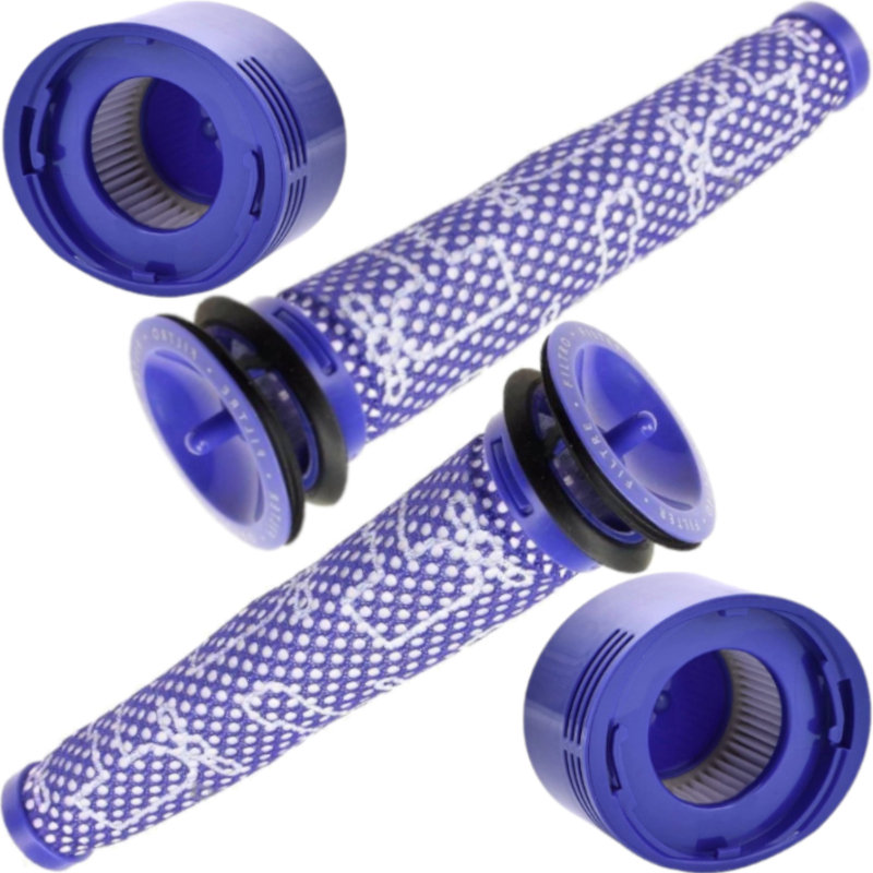 4x Filtry do odkurzacza Dyson V7 V8  Car + Boat / Absolute  / Animal / Allergy / Fluffy / Motorhead / Absolute Exclusive /SV11- Reptila