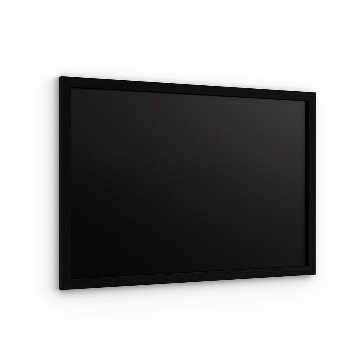 Tablica kredowa czarna 60x40 cm rama drewniana CZARNA ECO