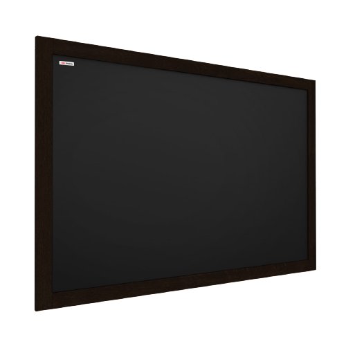 Tablica kredowa czarna 70x50 cm rama CZARNA drewniana lakierowana