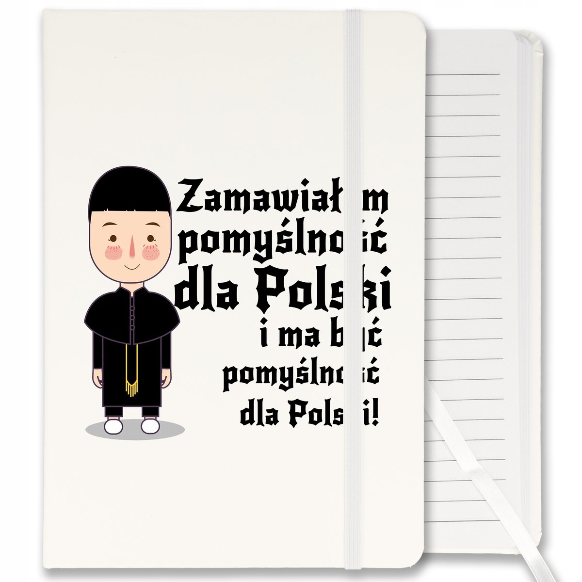 NOTES PLANER NOTATNIK ZESZYT 1670 ZAMAWIAŁEM POMYŚLNOŚĆ DLA POLSKI WZORY