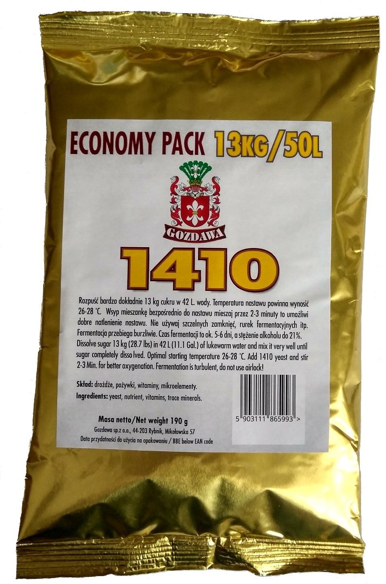 Economy Pack Gozdawa 1410/190G Na 50 Litrów