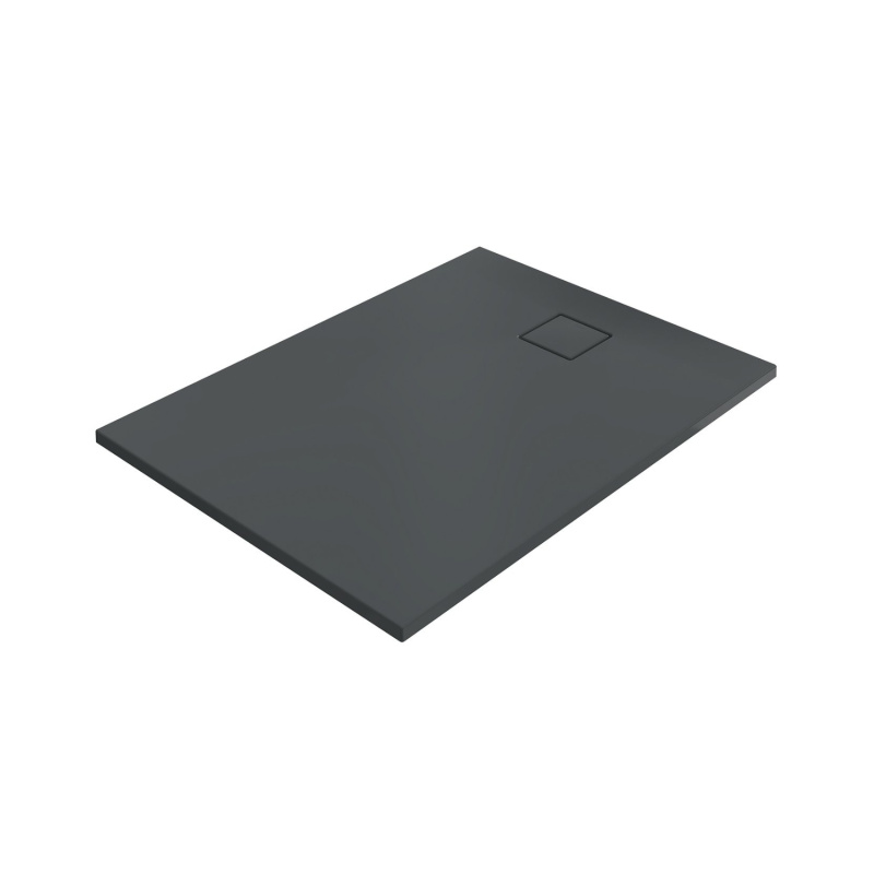 Huppe EasyFlat Brodzik prostokątny 140x100 cm antracyt mat EF0217128