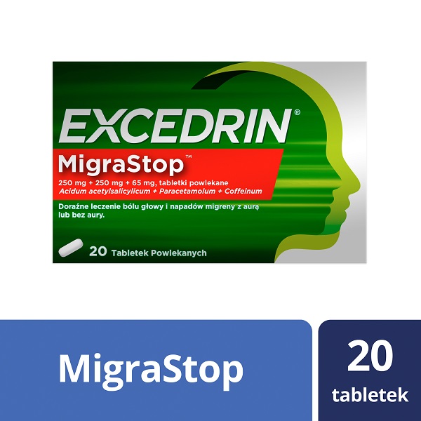 Novartis Excedrin Migrastop 20 szt.