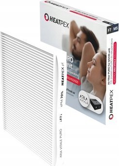 Heatpex Filtr ARIA VITALE PURO ISO ePM1 70% F7 ePM1 70% nawiewny