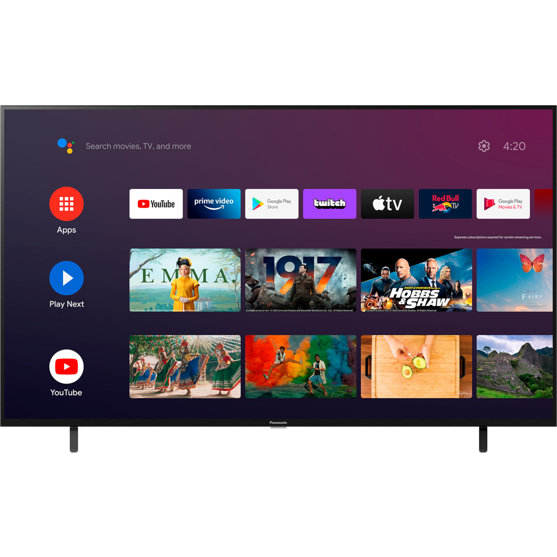 Panasonic TX-55LX700 4K Android TV LED HDR 55