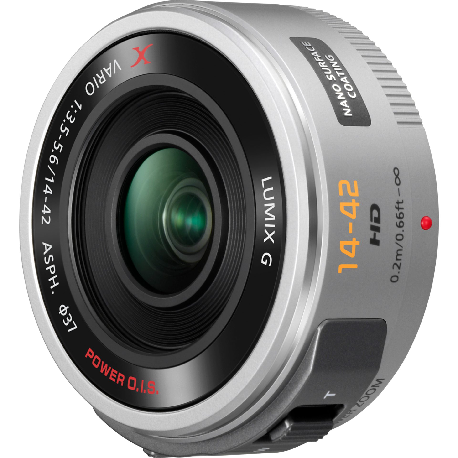 Panasonic 14-42mm f/3.5-5.6 LUMIX G X VARIO PZ ASPH H-PS14042 srebrny