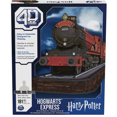 Puzzle 4D Build Harry Potter pociąg Hogwarts Express model 3D do złożenia