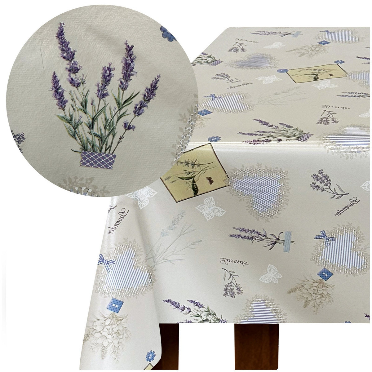 Cerata Na Stół Obrus Ceratowy 140 x 140 Gosia 01