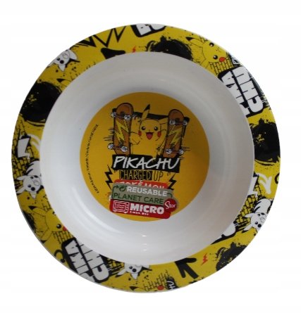 Pokemon Pikachu Miseczka Talerz Głeboki Dziecięcy