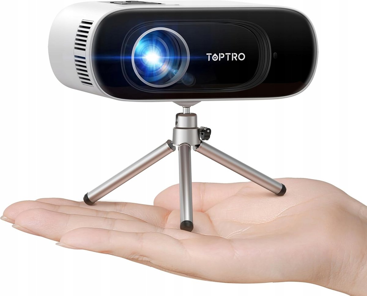 TOPTRO Mini projektor Full HD