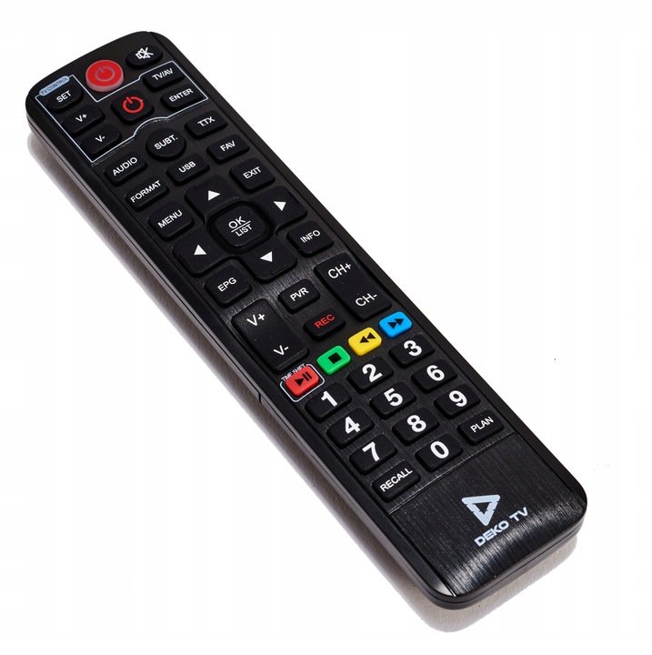 Uniwersalny Pilot do dekodera tunera DEKOTV PRO2, PRO MINI DEKO DVB-T2 HEVC