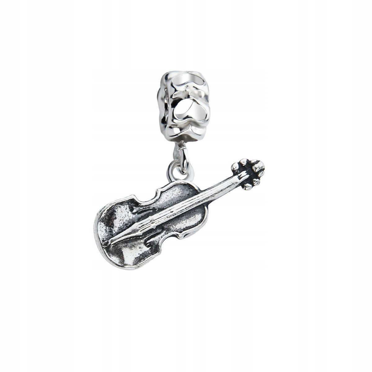 SREBRNY CHARMS 925 ZAWIESZKA WIOLONCZELA GITARA