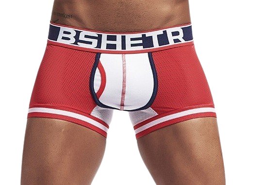 Męskie Bokserki z Przewiewnej Siatki Oddychające dla Sportowców - XXL