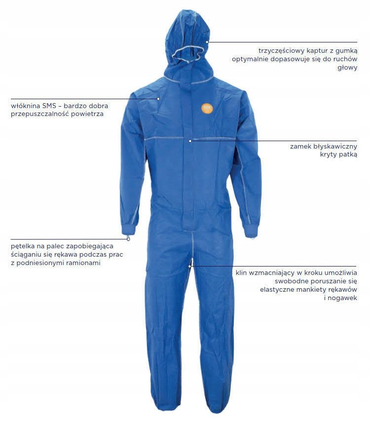 Kombinezon WorkShield Pro 300 typ 5 i 6 rozmiar XXL