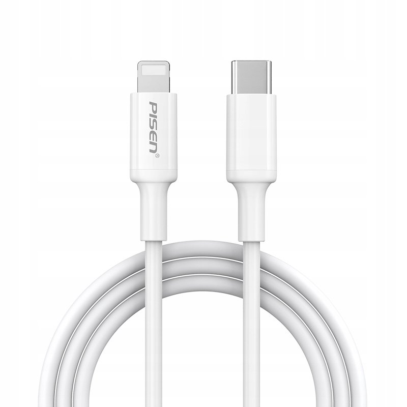 Kabel Lightning / Usb C Do Iphone Apple Szybkie Ładowanie 25Cm Krótki Pisen