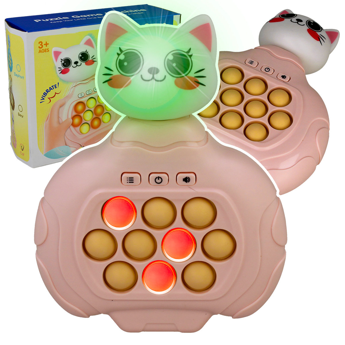 Interaktywna Gra Sensoryczna Kotek Gra Zręcznościowa Z1071