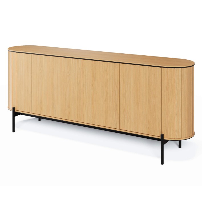 Komoda ROTTO RT-04 4D 200cm Dąb vincenza, eukaliptus