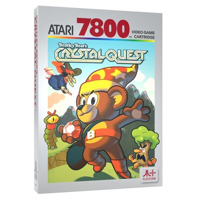 Bentley Bear's Crystal Quest Gra ATARI 7800+