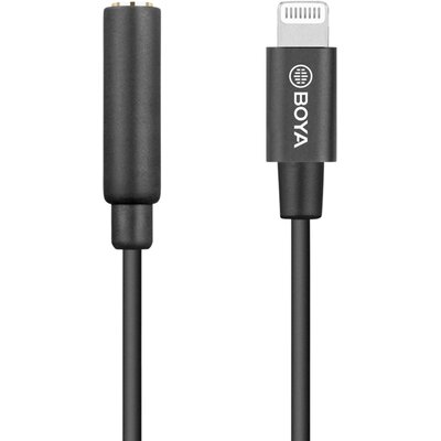 Boya Przejściówka BY-K3 mini-jack na lightning