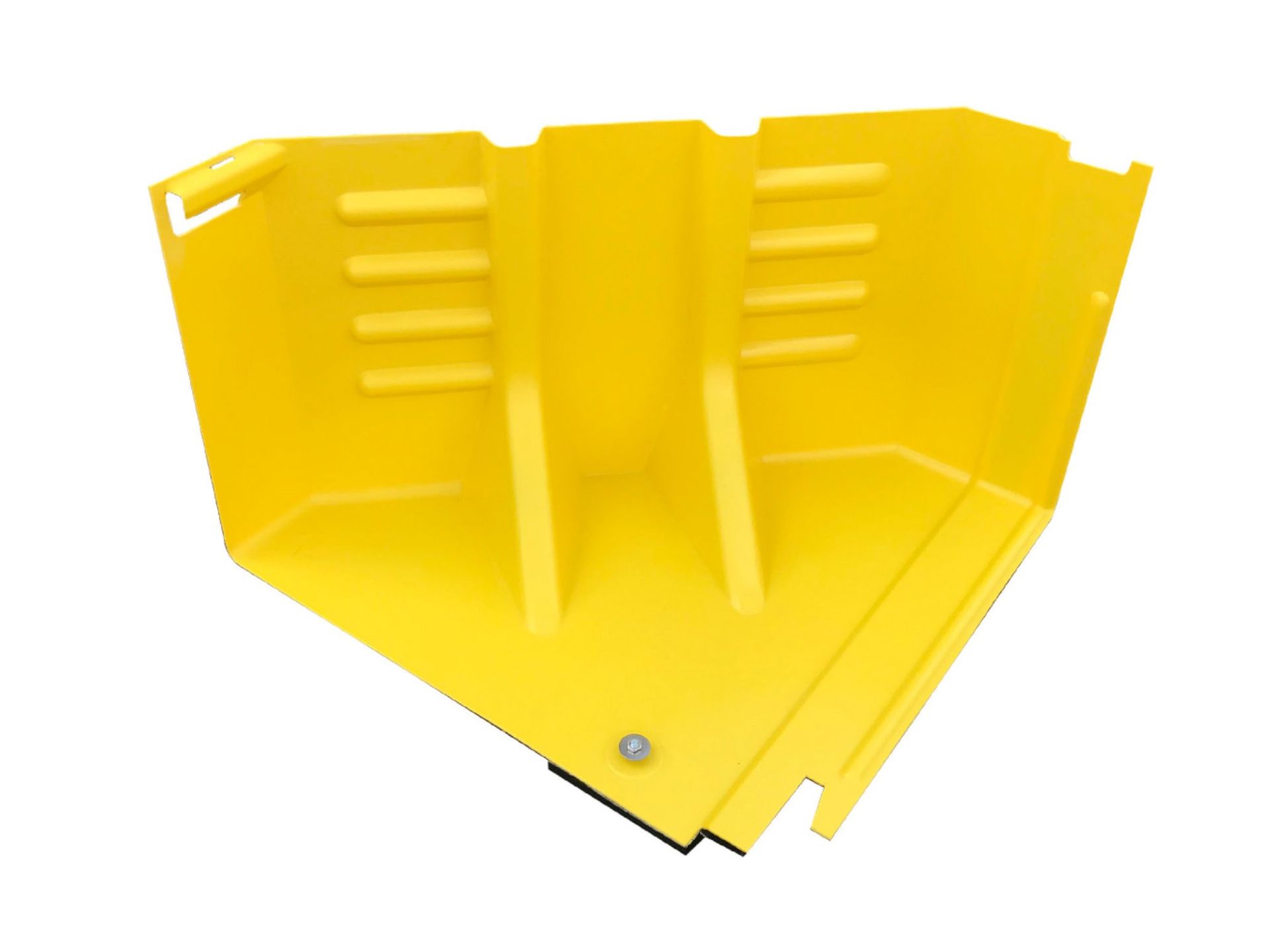 Zapora Przeciwpowodziowa - Flood Fence - Narożnik - System Ochrony Przed Powodzią Żółty