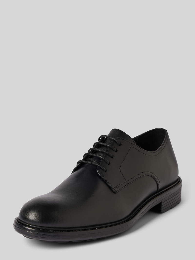 Buty derby skórzane z ozdobnymi szwami model ‘U WALK PLEASURE’