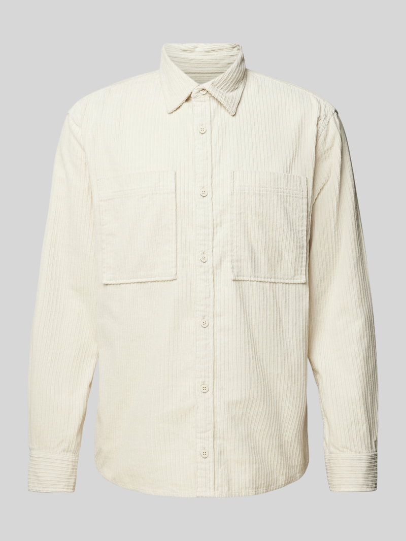 Koszula casualowa z fakturowanym wzorem