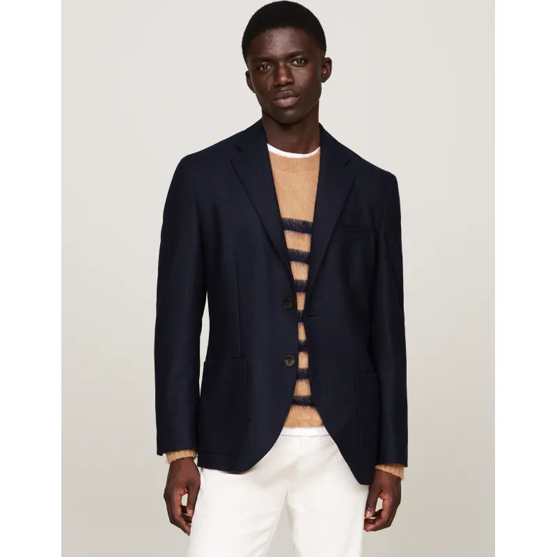 Tommy Hilfiger Wełniana marynarka | Slim Fit