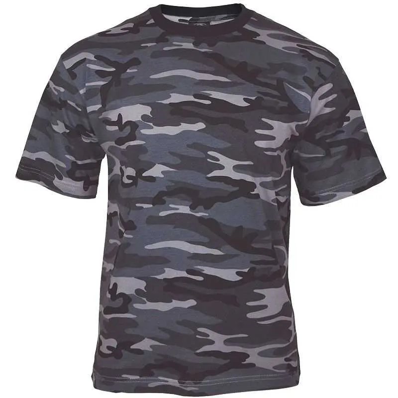 Koszulka T-shirt Mil-Tec US STYLE - Tarn Dark Camo L