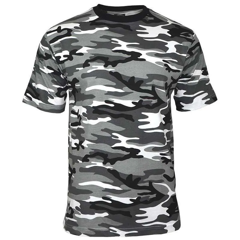 Koszulka T-shirt Mil-Tec US STYLE - Tarn Urban S