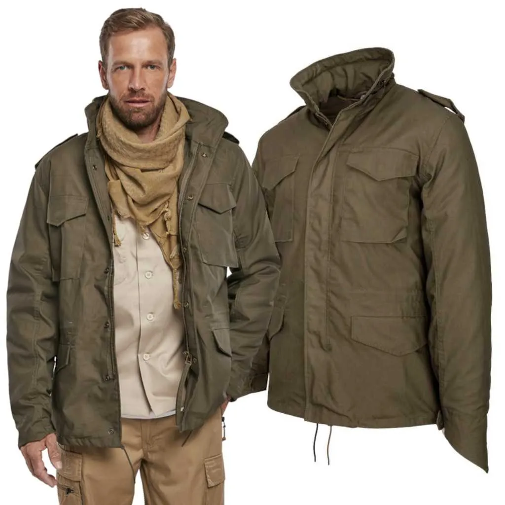 Kurtka Brandit M65 Classic - Olive Green • SKLEP PREMIUM ✓ • Kup teraz, zapłać za 30 dni | RATY 0% | GRATIS WYSYŁKA | ZWROT DO 365 DNI XXL